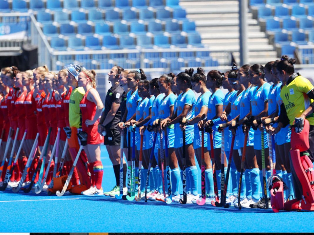 Indian Women's losses against Great Britain in hockey