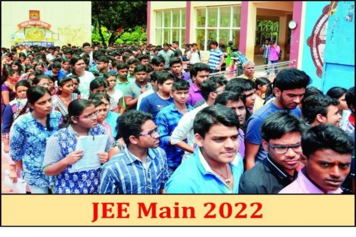 JEE MAIN 2022 JEE MAIN 2022