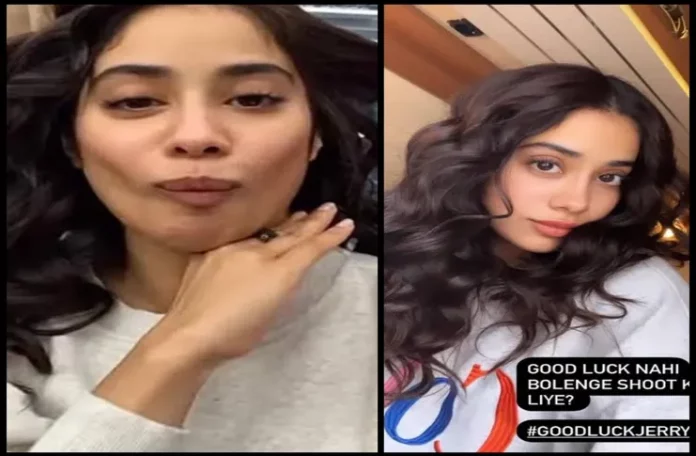 janhvi jawline