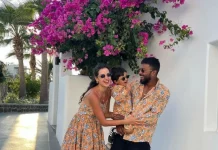 Hardik Pandya & Family: Natasa, Hardik and son Agastya pose in matching outfits, see the adorable picture here
