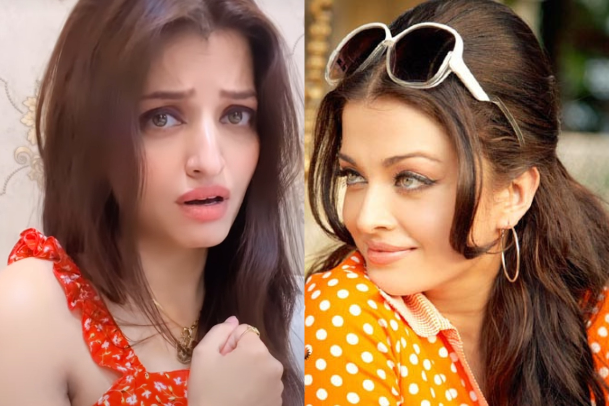 1200px x 800px - Viral Video: Aishwarya Rai's Look-alike is just like her - both in looks  and expressions, Watch Video