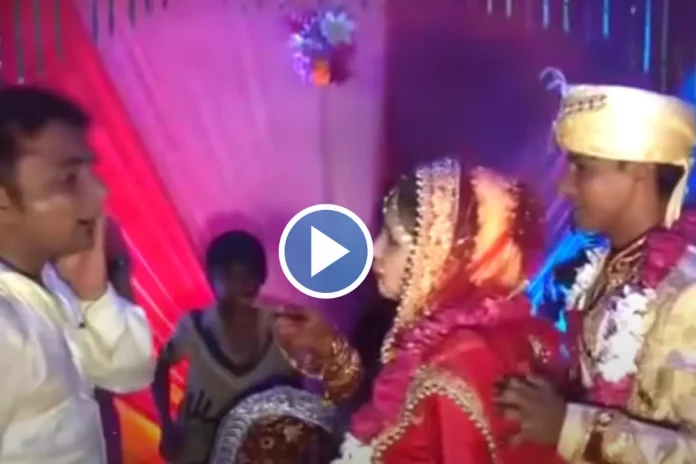 bride becomes violent