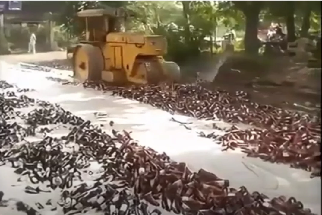 Viral Video: JCB crushes Beer worth Rs. 1.5 crore in Madhya Pradesh's Bhopal