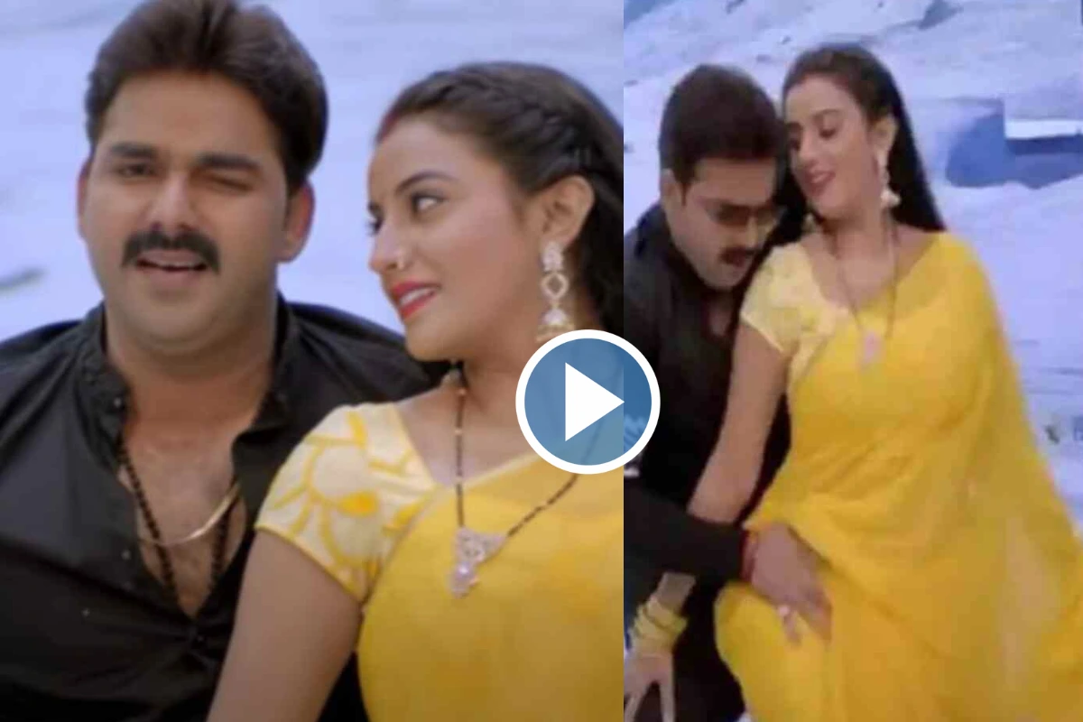 Akshra Singh Sex Video - Pawan Singh and Akshara Singh's Bold and Sensuous Romance Video Goes Viral,  watch video here