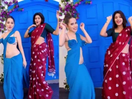 Anjali and Urfi dance video