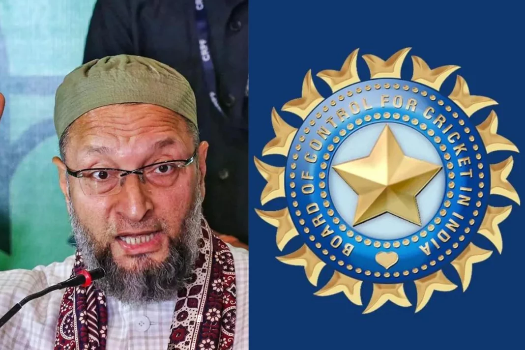Asaduddin Owaisi Is it more than what India matters AIMIM leader slams BCCI for playing against Pakista