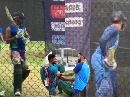 Babar Azam Star Pakistan batsman trains side-by-side with King Kohli at Gabba ahead of IND vs PAK Watch Video