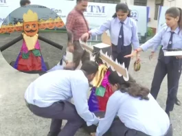 Dussehra 2022: Ravan Dahan with just a click? Students in UP develop new technology | Watch Video