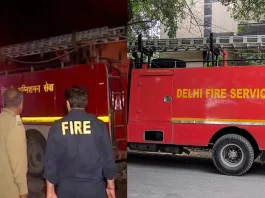 Greater Noida Massive fire breaks out at 17th floor of a residential apartment in Diwali; Numerous accidents reported nationwide