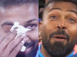 Hardik Pandya Star all-rounder gets emotional after a nail-biting finish against Pakistan Watch Video