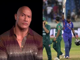 IND vs PAK Not just a match Big Hollywood celebrity 'The Rock' is waiting for the arch-rivals to take on Watch Video