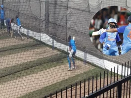 IND vs PAK Skipper Rohit Sharma, and Dinesh Karthik storm balls with hard-hitting while practising Watch Video