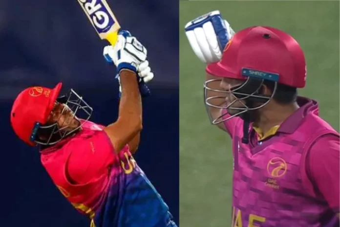 Junaid Siddique UAE Champion hits a massive 109 m SIX ! Breaks this unbelievable record Watch Video Junaid Siddique UAE Champion hits a massive 109 m SIX ! Breaks this unbelievable record Watch Video