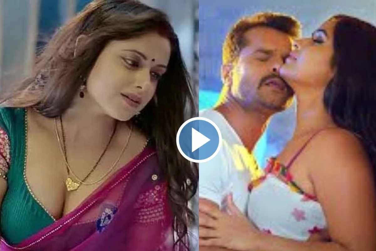 Kajal Raghwani Xxx Com - Khesari Lal and Kajal Raghwani: The Bold Scenes in This Song Will Remind  You of Charmsukh Web Series, watch video