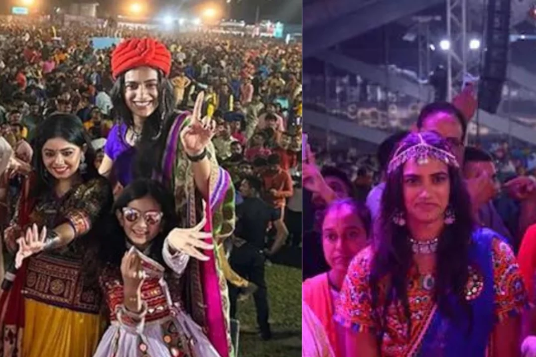PV Sindhu: Badminton Champion performs Garba with Indian sports star at National Games; Watch Video