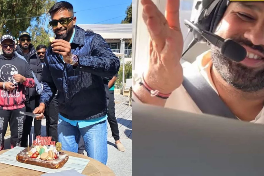 Rohit Sharma Indian captain uses cuss word for Birthday boy Hardik Pandya; The reason will surprise you Watch Video