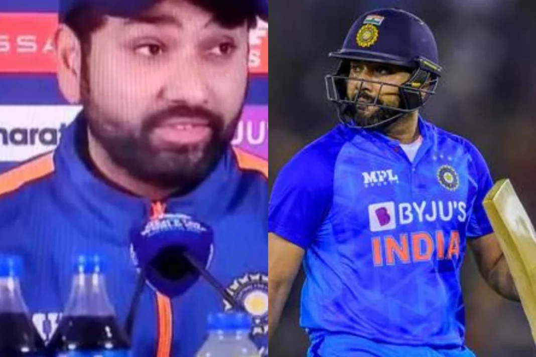 Rohit Sharma Indian skipper's hilarious mimicry during post-match conference will give you chuckles Watch Video