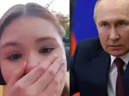 Russia-Ukraine War Young girl escapes death while missile lands on streets unexpectedly Watch Video