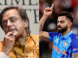 Shashi Tharoor Netizens in shock ! Congress MP makes a 'typo' during Virat Kohli's appreciation tweet Details here