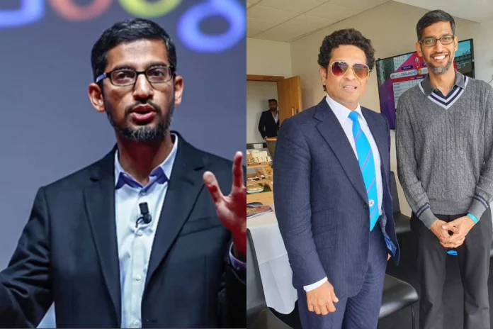 Sundar Pichai Google CEO watches IND vs PAK match; Gives a befitting reply to a user trolling India