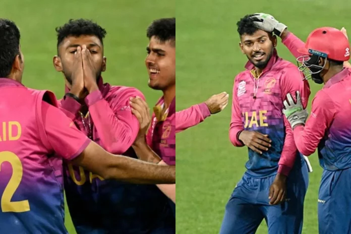 T20 World Cup 2022 Karthik becomes the first bowler to take a Hat-trick in the tournament Watch Video