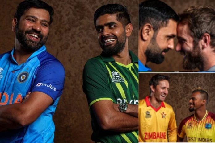 T20 World Cup 2022 Pre-Wedding shoot hai kya Fans react on hilarious poses of cricket captains T20 World Cup 2022 Pre-Wedding shoot hai kya Fans react on hilarious poses of cricket captains