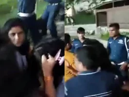 Viral Video Another fight between Noida Residents' and Guard; Hairs pulled, slaps for THIS reason