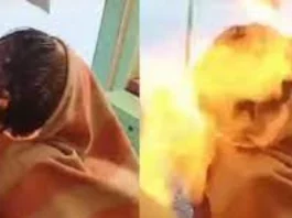 Viral Video 'Firecut' gone wrong ! Gujarat teen gets burnt while trying new kind of haircut in salon