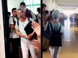 Viral Video Watch the grand send off this Guru recieves on her last day in college
