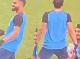 Virat Kohli King Kohli's dance moves before the warm-up match will surely flatter your heart Watch Video