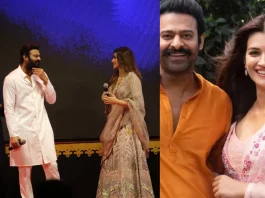 Kriti Sanon and Prabhas