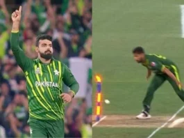 NZ vs PAK, T20 World Cup 2022 Shadab Khan's fielding leaves Kiwis in shock; Throw sends Conway back to pavillion Watch