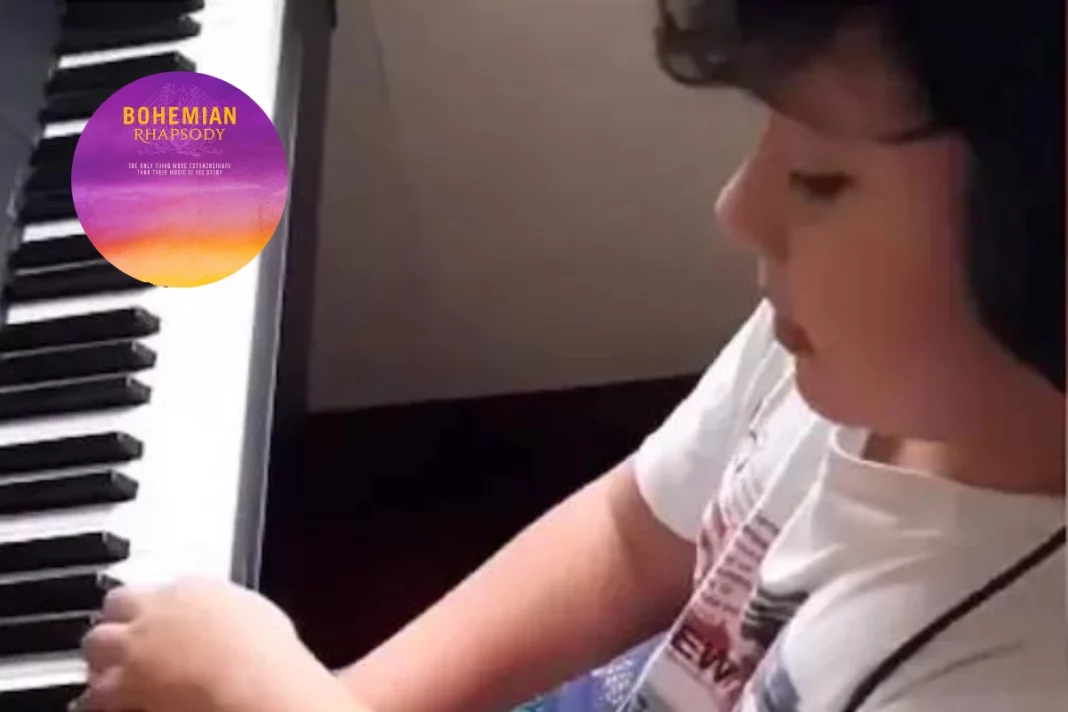 Viral Video Age can't define talent ! Small boy recreates Bohemian Rhapsody on piano and sings it Netizens left in awe