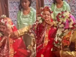 Viral Video Hilarious ! Groom teases bride by giving this quirky reaction on 'Muh Dikhai'