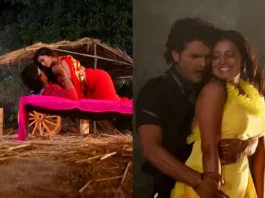 Khesari Lal and Akshara Singh
