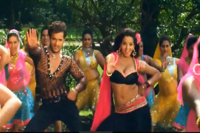 Khesari Lal Yadav and Monalisa Khesari Lal Yadav and Monalisa