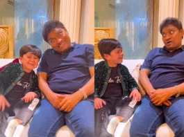 Abdu Rozik and Johnny Lever
