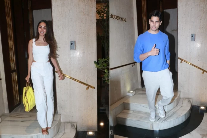 Sidharth Malhotra and Kiara Advani