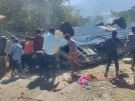 Road Accident in Manipur
