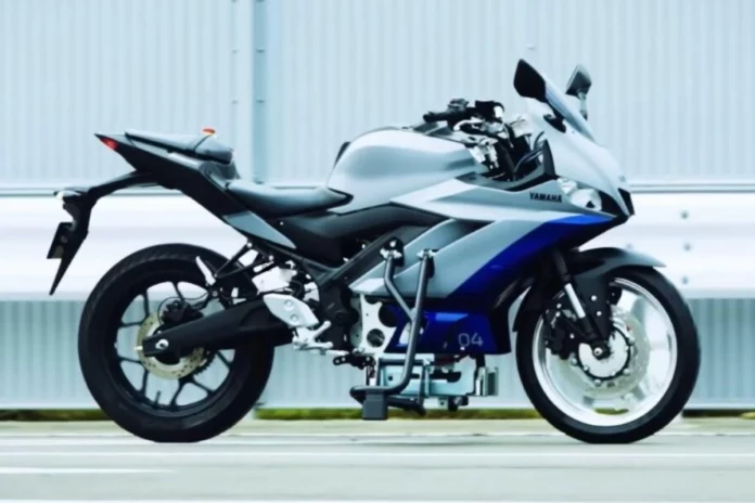 Yamaha R3 Bike manufacturer debuts a self balancing variant, all you need to know