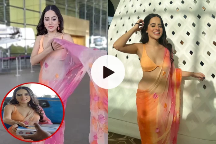 urfi Javed at the Airport