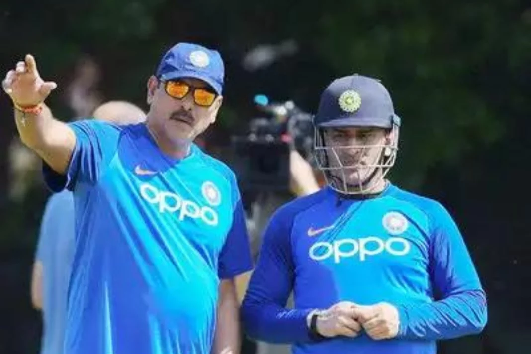 Ravi Shastri MS Dhoni