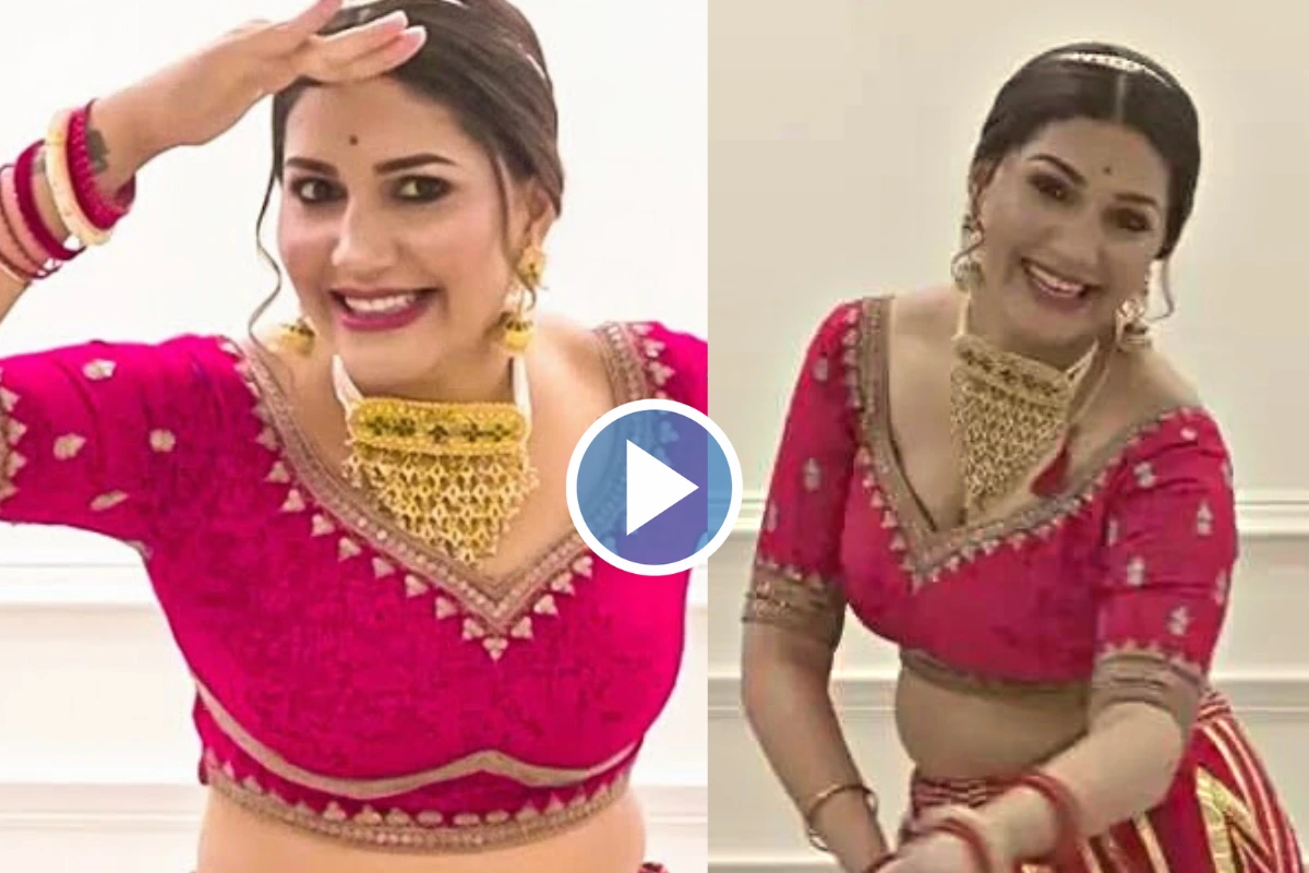 Xxxx Videos Sapna Choudhary - Sapna Choudhary's magical performance on 'Halwa Sharir' is a treat for her  fans, watch the most beautiful video here