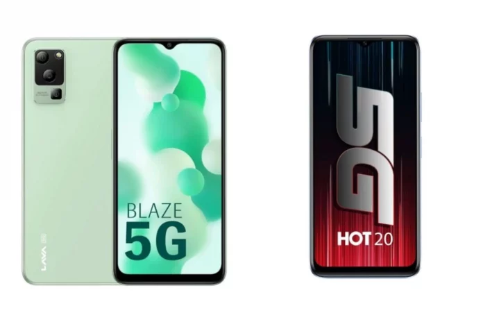 Lava Blaze 5G vs Infinix Hot 20 5G