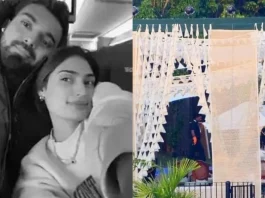 Athiya Shetty and KL Rahul wedding