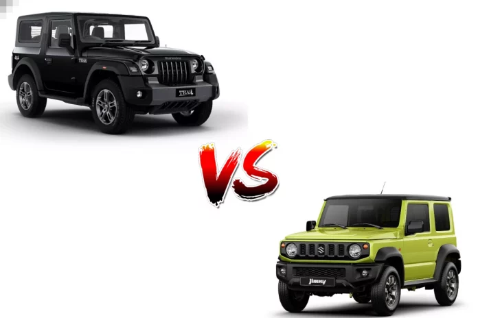 Mahindra Thar vs Maruti Suzuki Jimny Two of the most acclaimed off roaders in India compared head to head, read before you buy