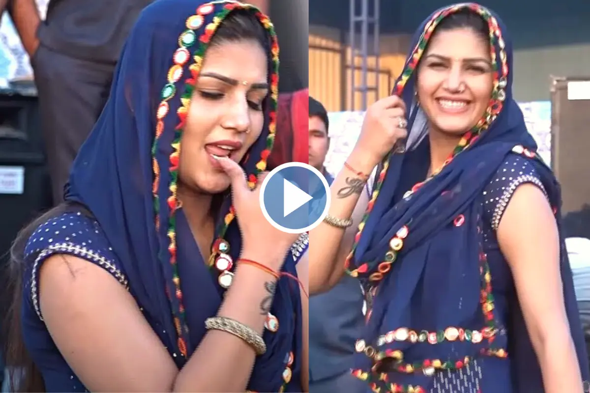Xxx Haryanai Sapna Chodari - Sapna Choudhary at her steamy best! Watch her splendid performance on 'Teri  Lat Lag Jagi' that soars the Internet temperature, video here