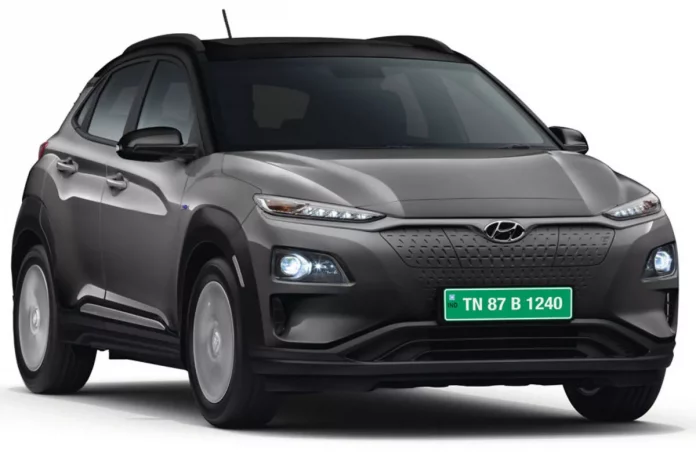 Hyundai Kona EV Car 2023