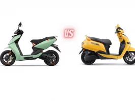 Ather 450x EV Vs TVS iqube EV