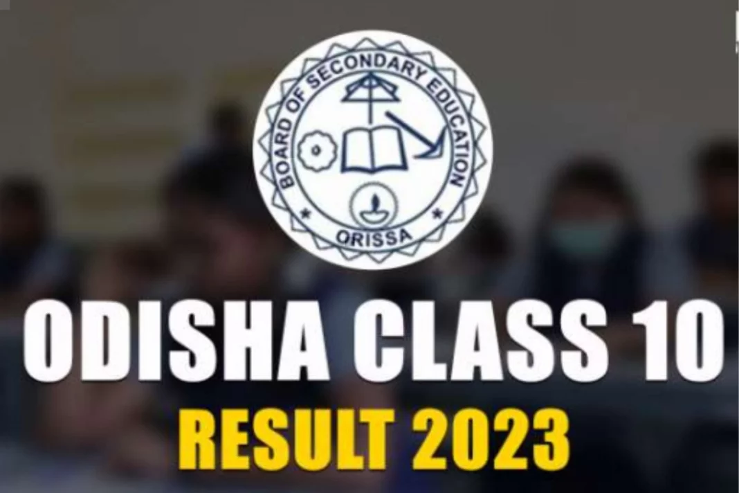 BSE Odisha 10th Result 2023